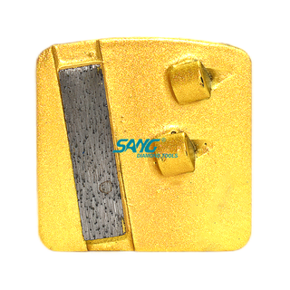 Egyedi 30# -240# Grit PCD gyémántcsiszoló szegmensek PCD gyémánt őrlő blokk csiszoló eszközök