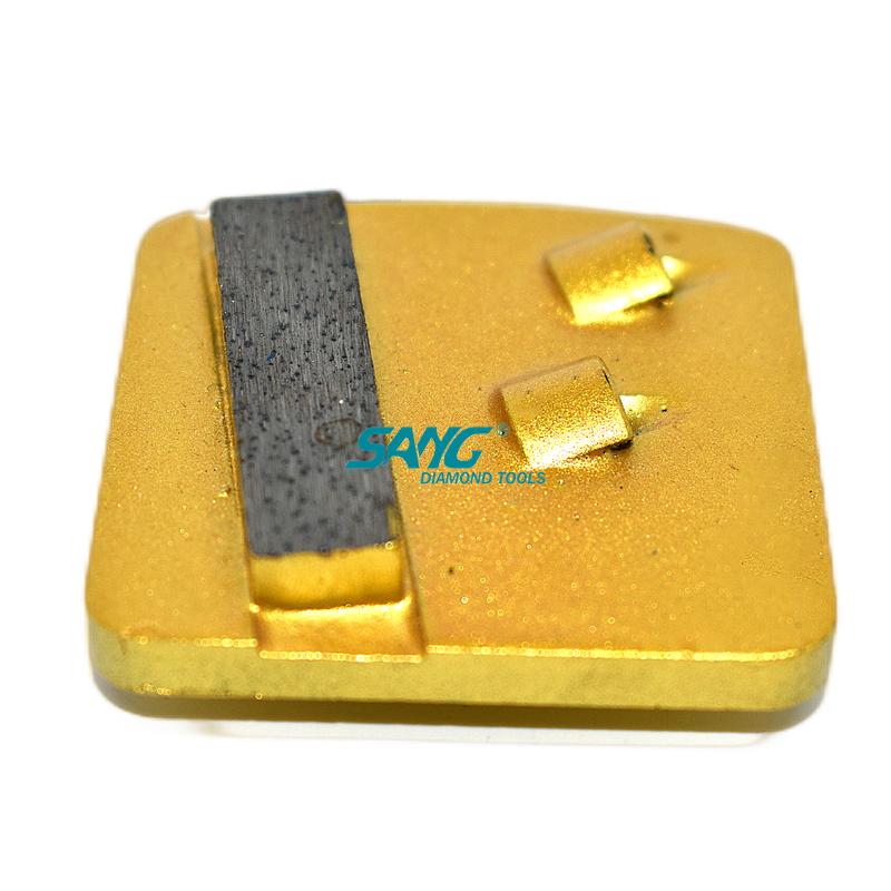 Egyedi 30# -240# Grit PCD gyémántcsiszoló szegmensek PCD gyémánt őrlő blokk csiszoló eszközök