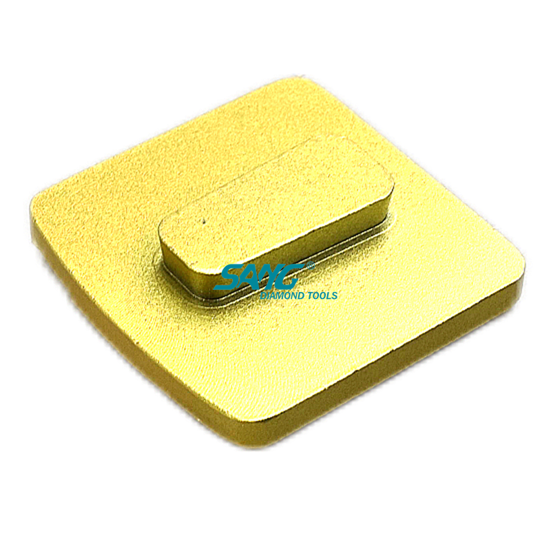 Egyedi 30# -240# Grit PCD gyémántcsiszoló szegmensek PCD gyémánt őrlő blokk csiszoló eszközök