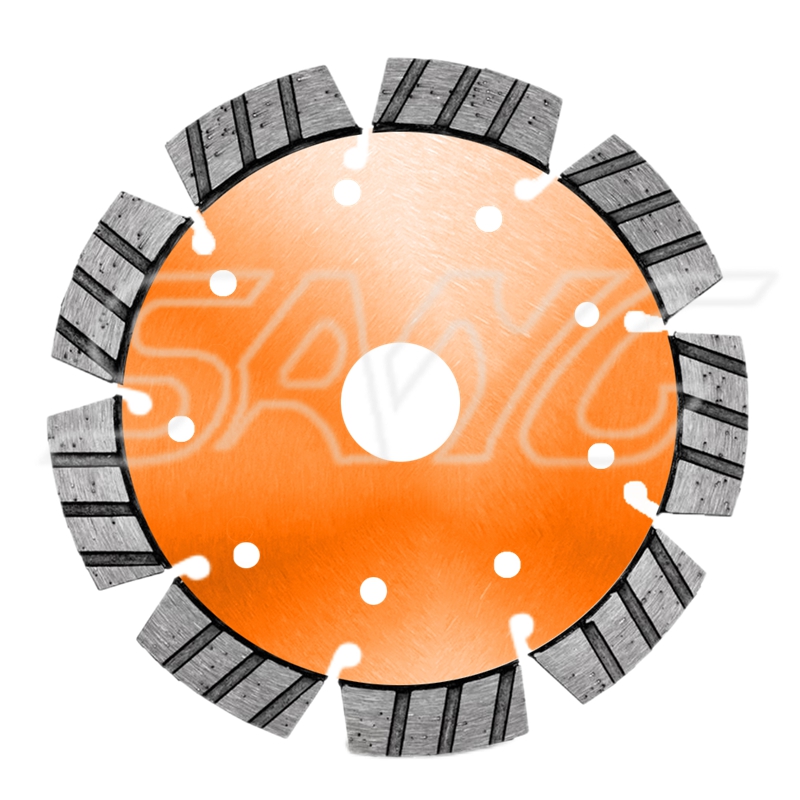 Tuck Point Diamond Blade 6 mm vastagság szegmens gyémánt vágás fűrészpenge csiszoló tárcsa