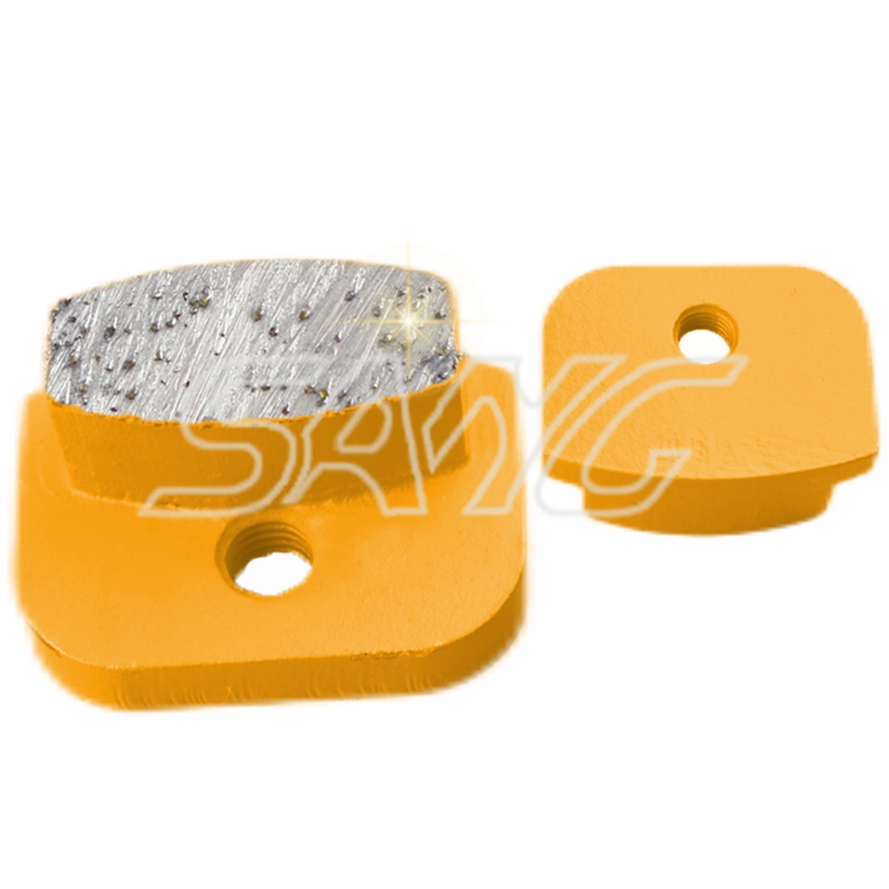 Prémium minőségű Newgrind Diamond Tools betoncsiszoló cipő az orrszarvú padlócsiszolóhoz