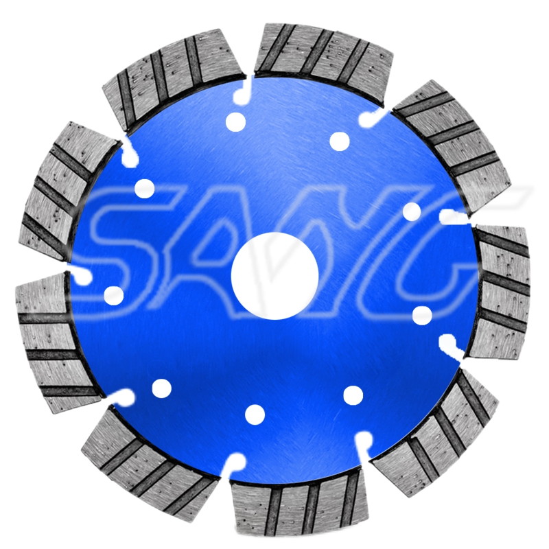 Tuck Point Diamond Blade 6 mm vastagság szegmens gyémánt vágás fűrészpenge csiszoló tárcsa