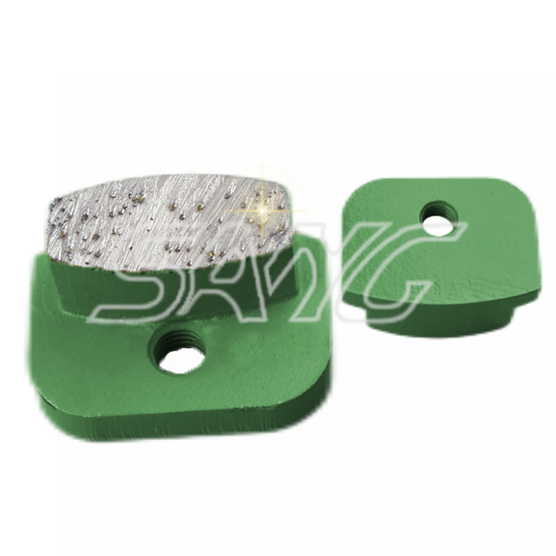 Prémium minőségű Newgrind Diamond Tools betoncsiszoló cipő az orrszarvú padlócsiszolóhoz