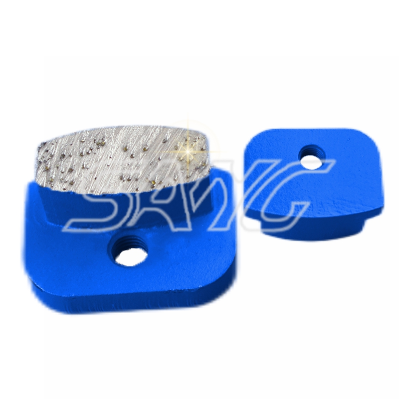 Prémium minőségű Newgrind Diamond Tools betoncsiszoló cipő az orrszarvú padlócsiszolóhoz