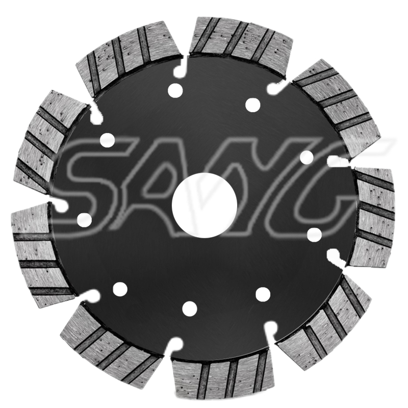 Tuck Point Diamond Blade 6 mm vastagság szegmens gyémánt vágás fűrészpenge csiszoló tárcsa